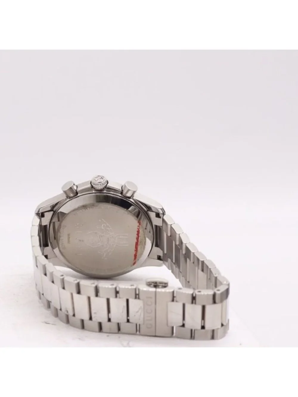 Gucci Timeless Chronograph 126.4 Quartz Date White Dial Watch